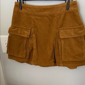 NWT Wild Fable Corduroy Cargo Skirt
